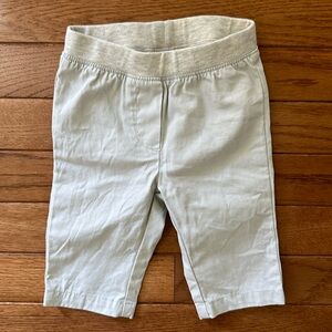 👶🏻 EUC J Crew Baby Pants 0-6 months unisex boys girls tan khaki preppy offwhite